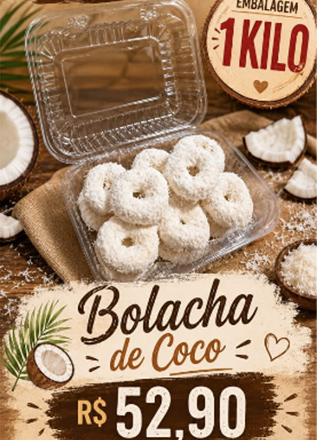 Bolacha de Coco