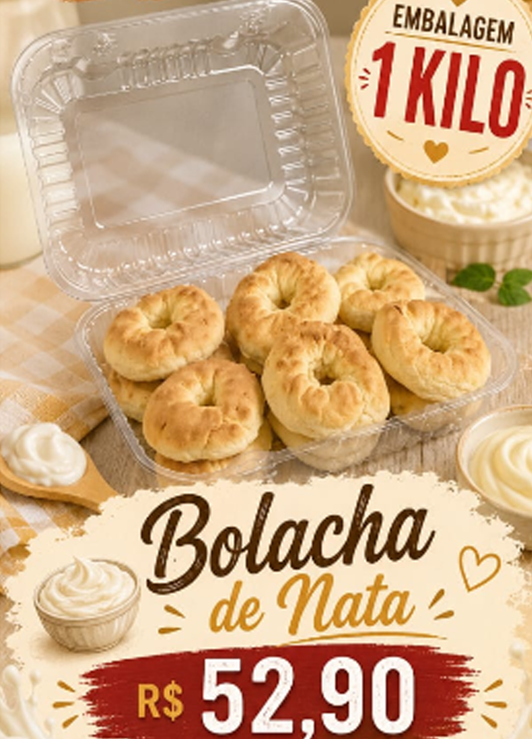 Bolacha de Nata